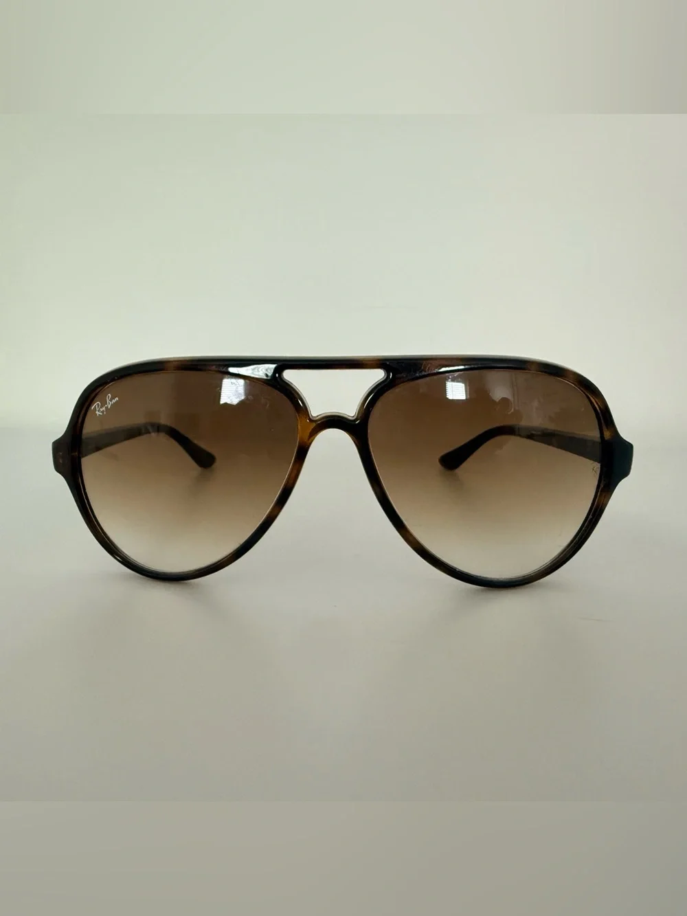 Ray-Ban Cats 5000 RB4125 Tortoise Brown Gradient Sunglasses